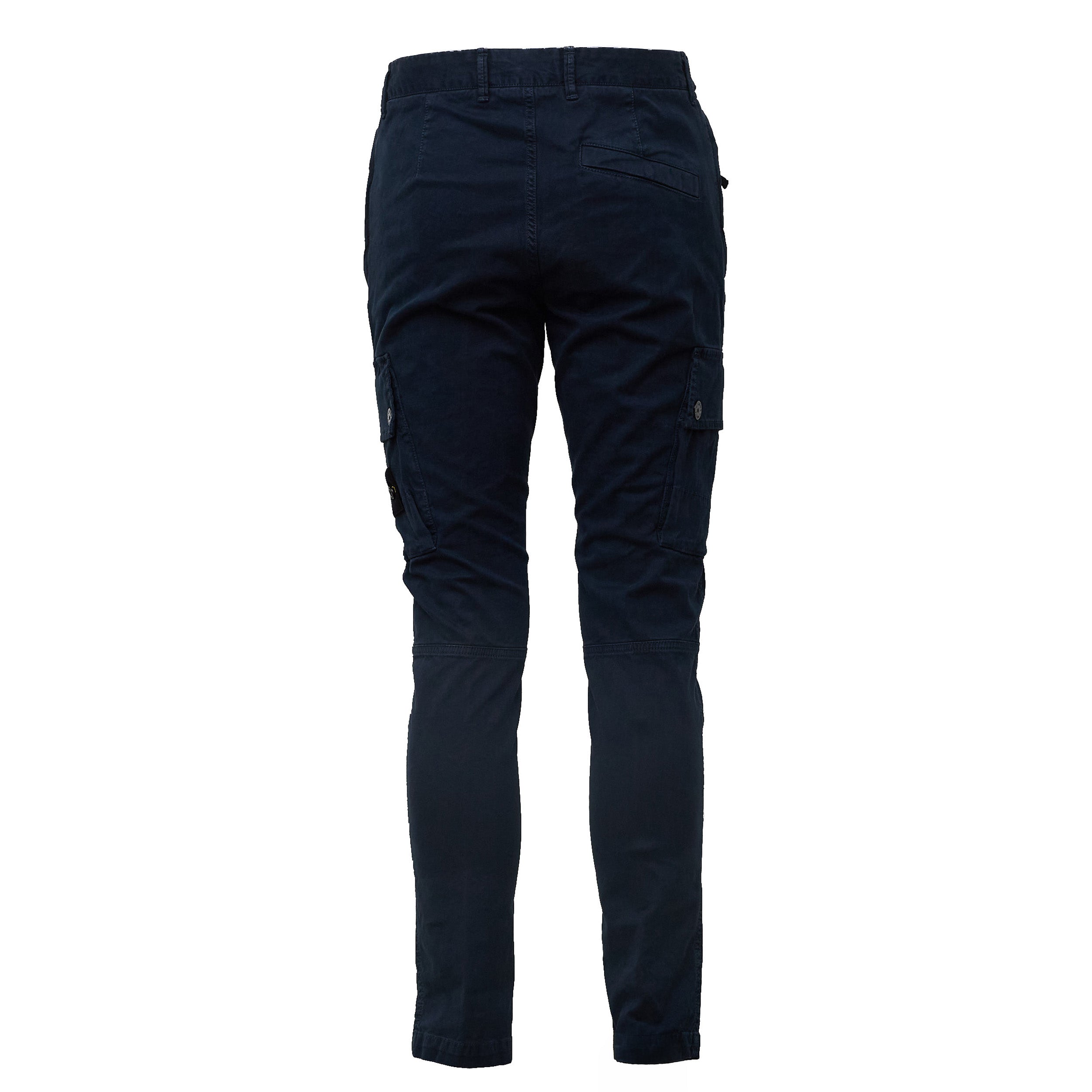Pantaloni Cargo Stretch Organic Broken Twill Cotton Old Effect