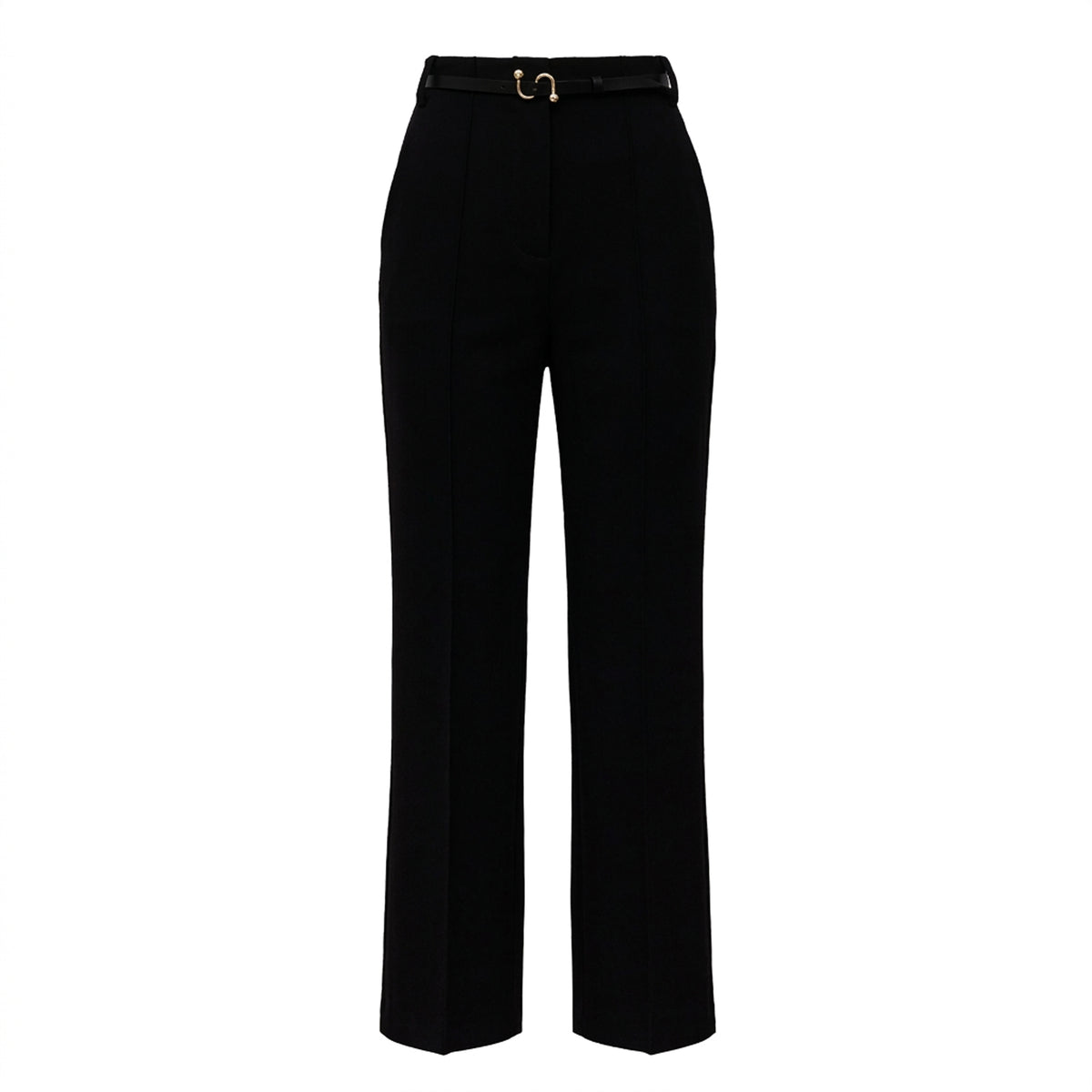 Pantaloni Volonta In Jersey Punto Stoffa Crepe
