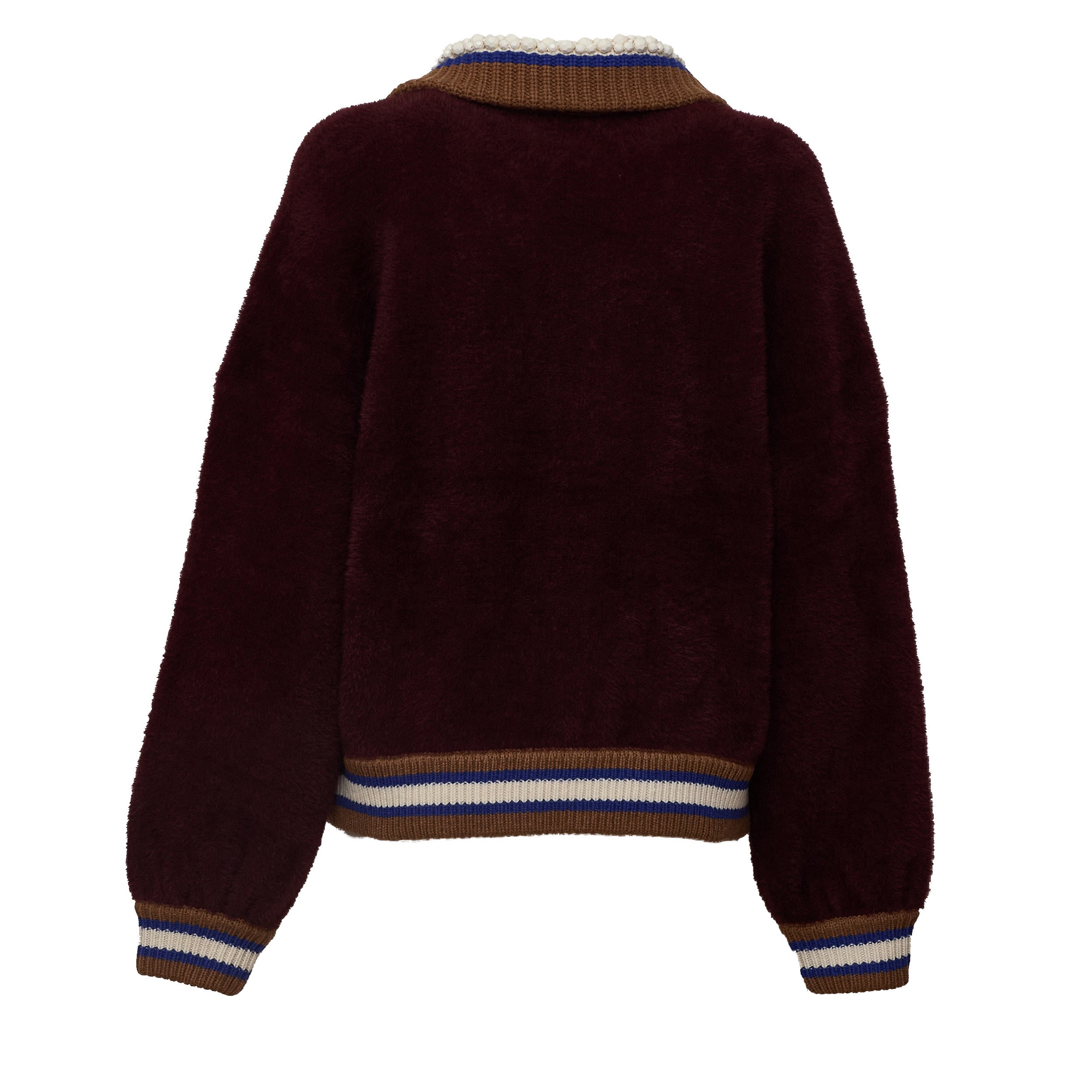 Kamore Knit Jacket With Collar