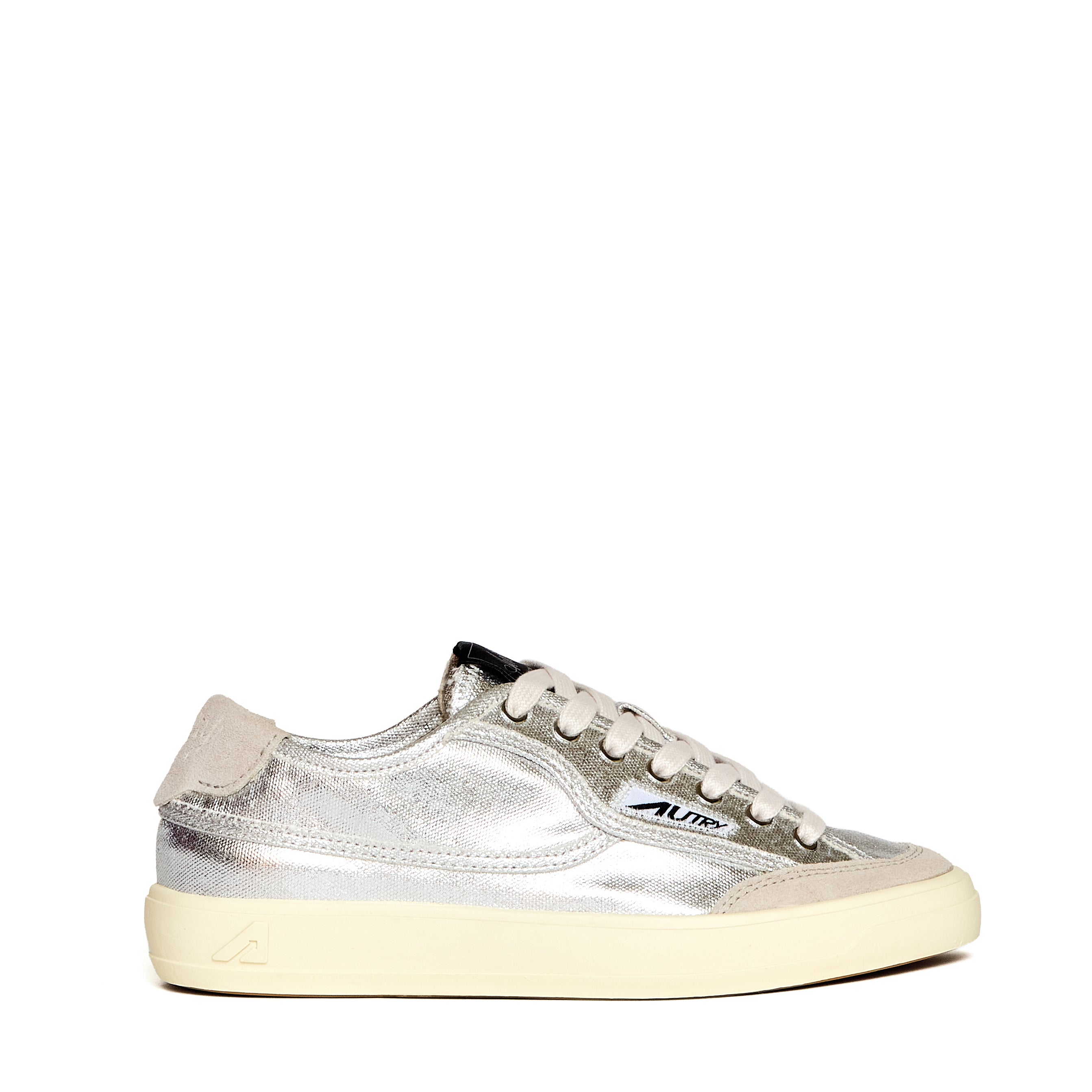 Sneakers Windscape Low In Canvas, Suede Laminato