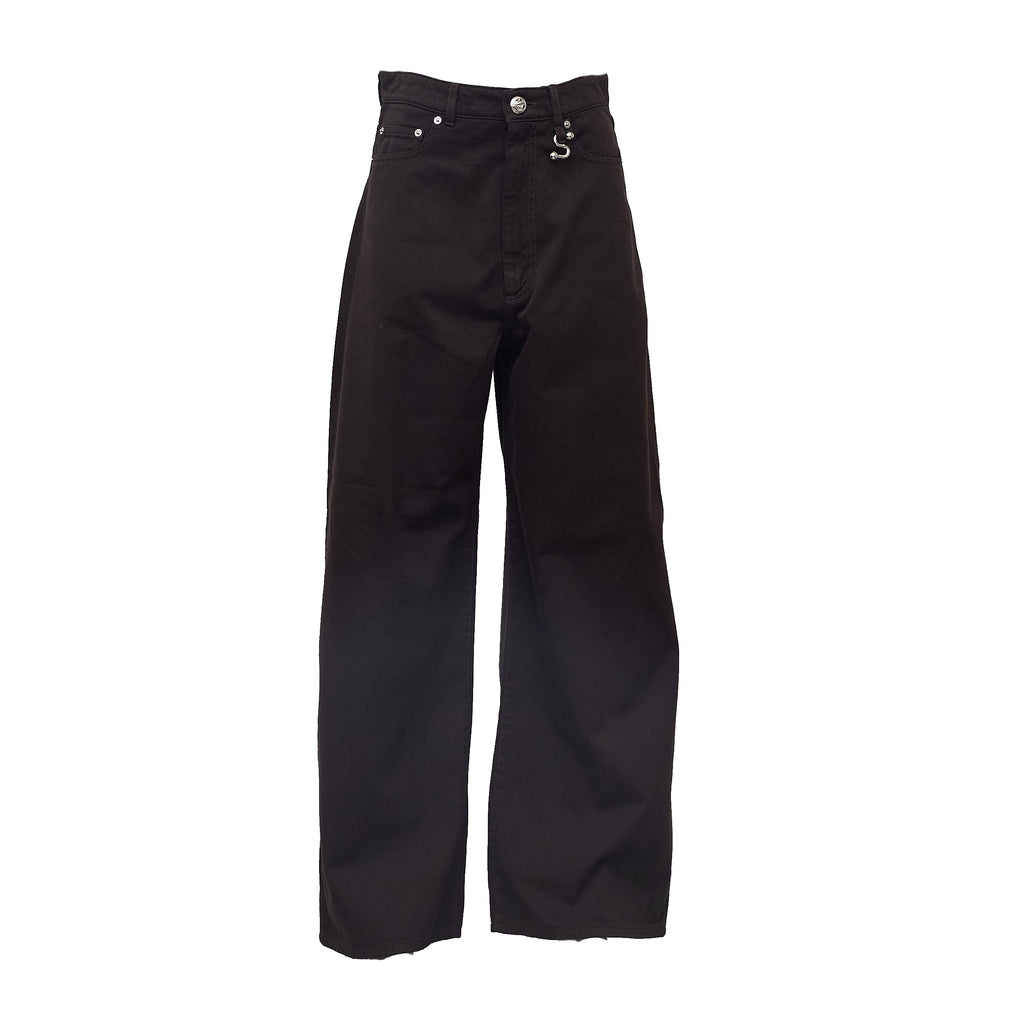 Pantaloni Siamese In Bull Puro Cotone