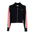 Giacca Lavorata A Maglia Stile Tennis Con Zip