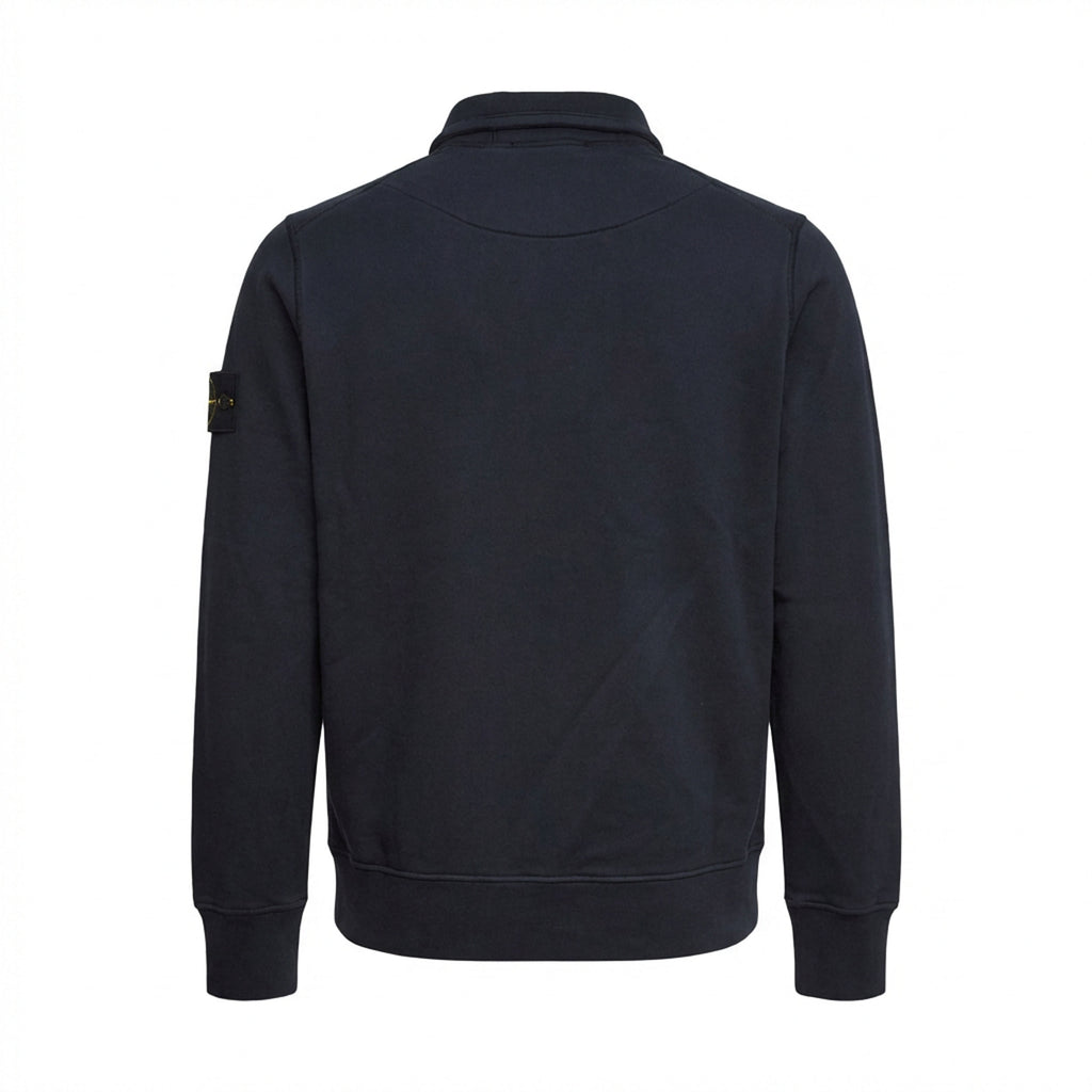 Felpa Mezza Zip Organic Cotton Fleece