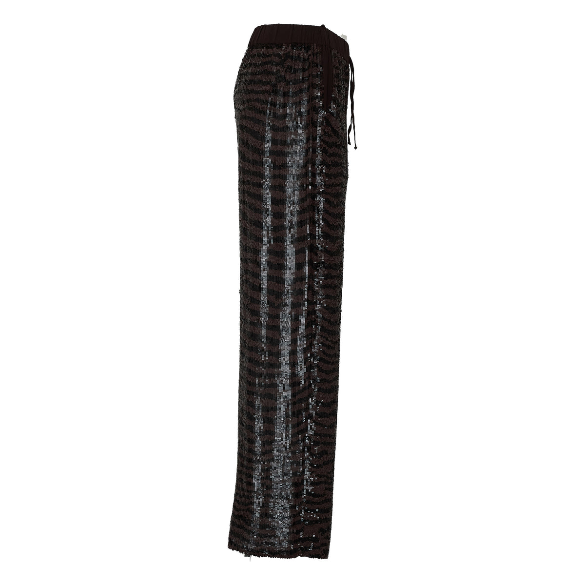 Pantaloni Full Paillettes Zebra