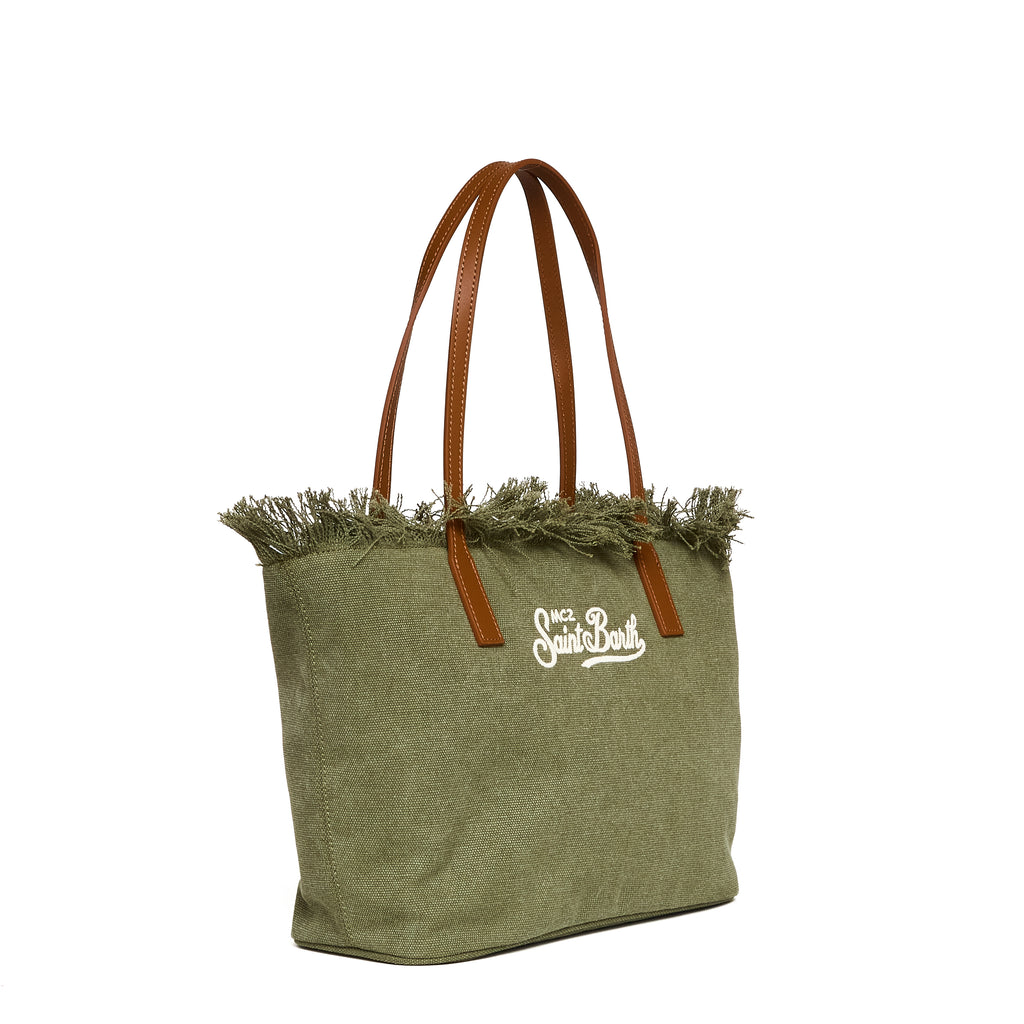 City Bag Mid Fringe Shoulder Bag