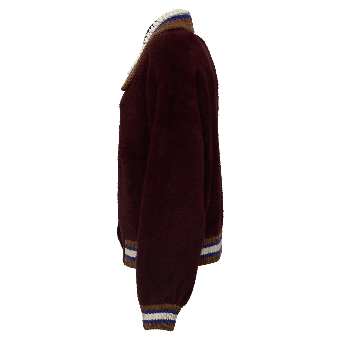Kamore Knit Jacket With Collar