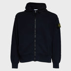Felpa Con Cappuccio, Zip  In Cotone