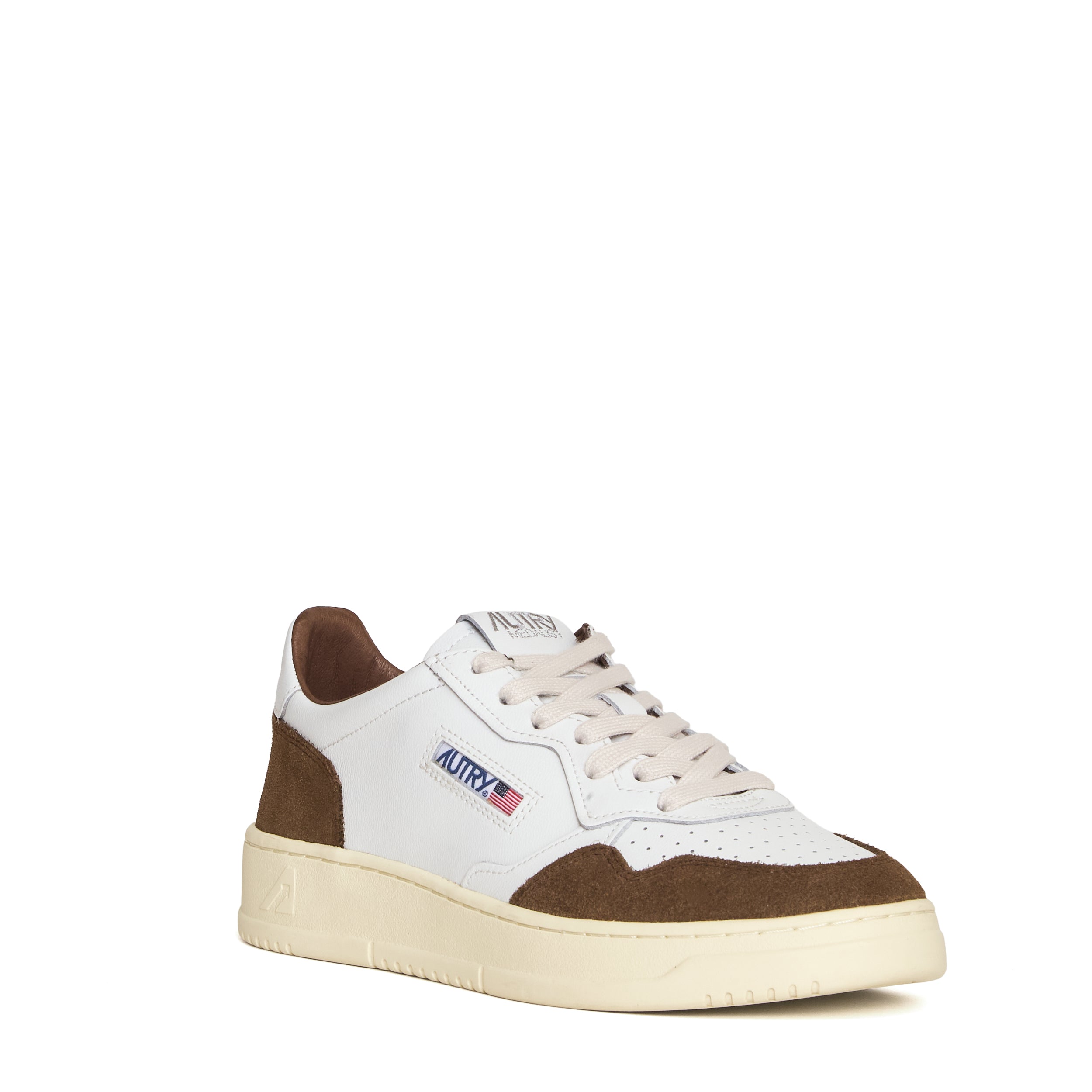 Sneakers Medalist Low In Pelle Soft Bianca, Tundra