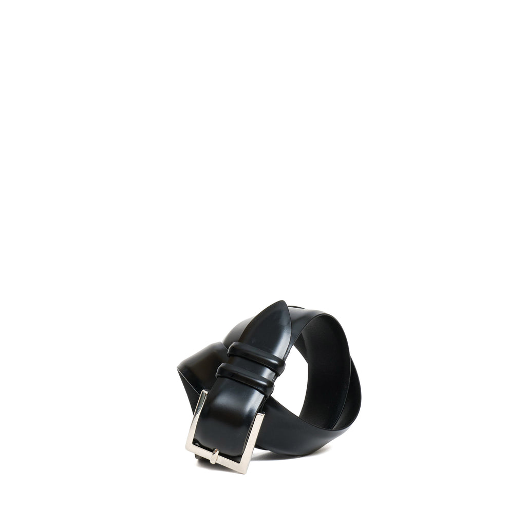 Cintura Classica Calf In Pelle 3,5 Cm