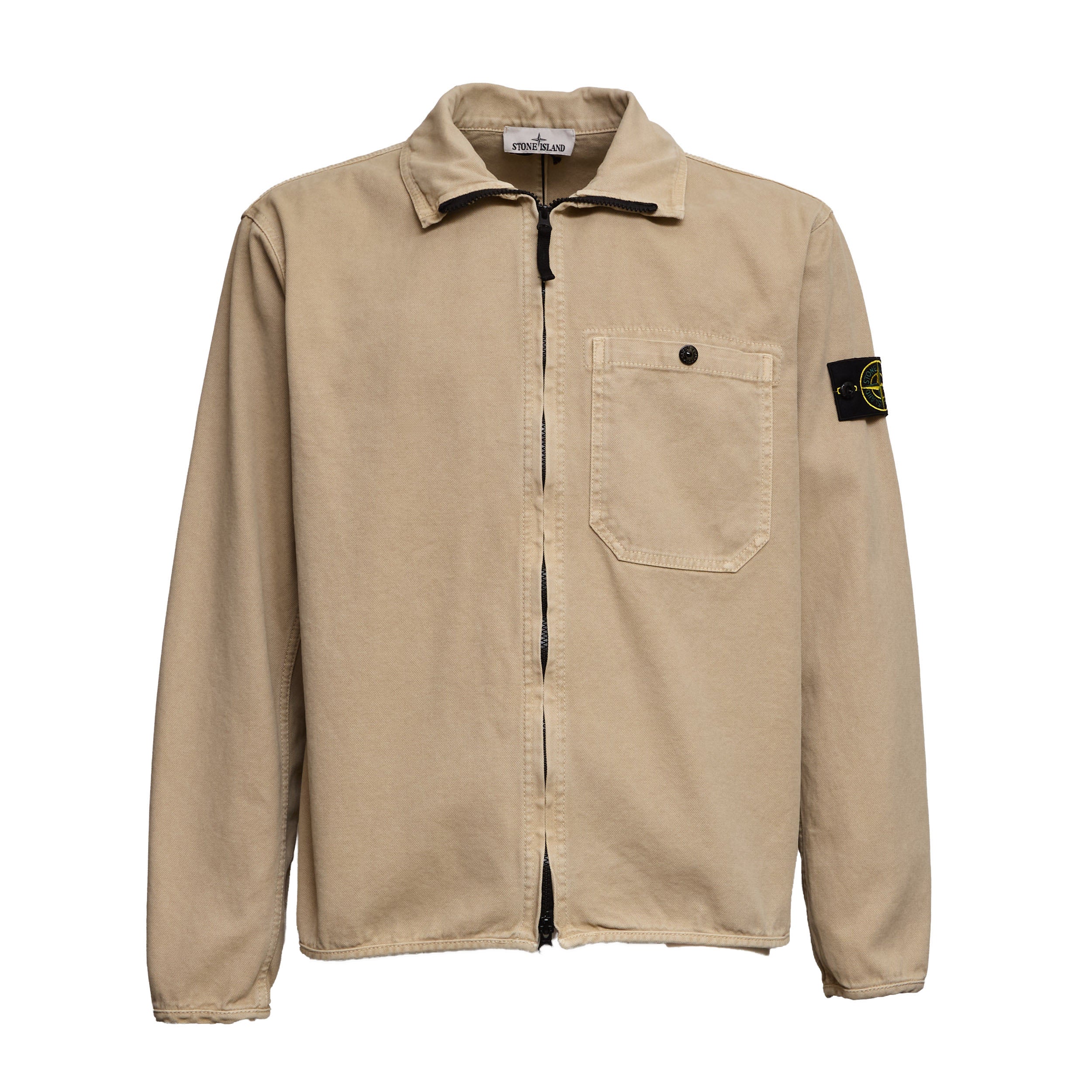 Overshirt Organic Panama Cotton Old Effect