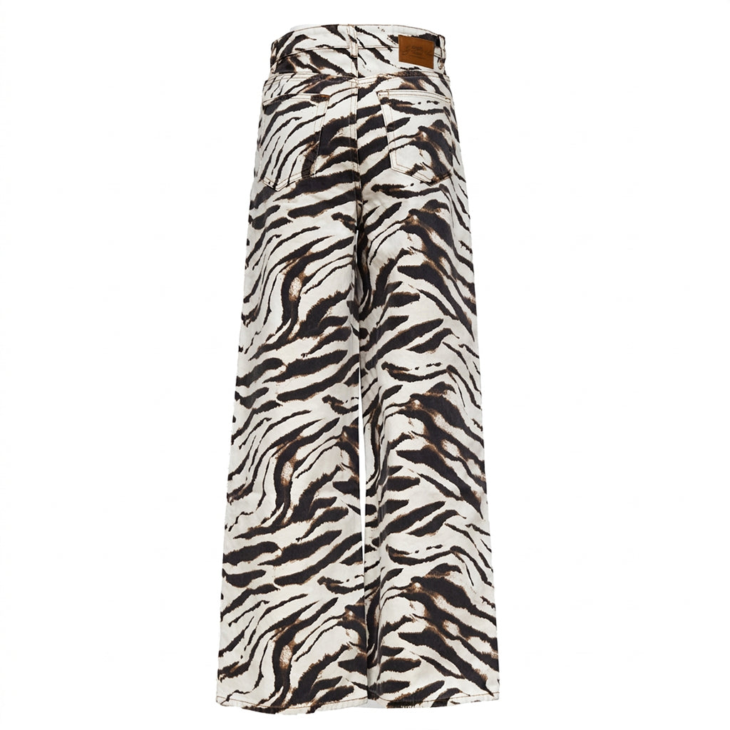 Print Denim Lari Jeans
