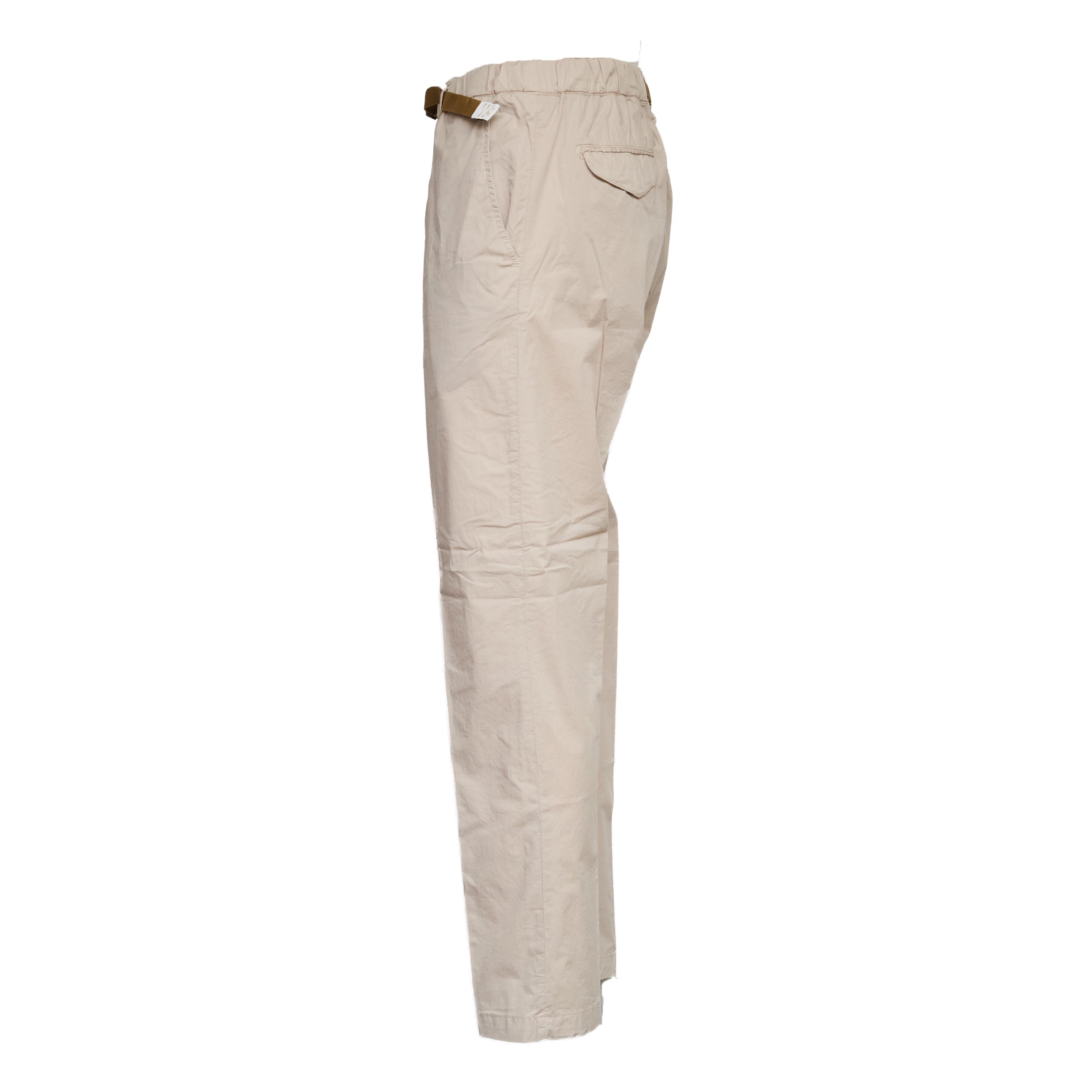 Pantaloni Lunghi In Tela Panaché Con Coulisse