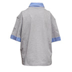 T-Shirt Con Dettagli In Cotrasto