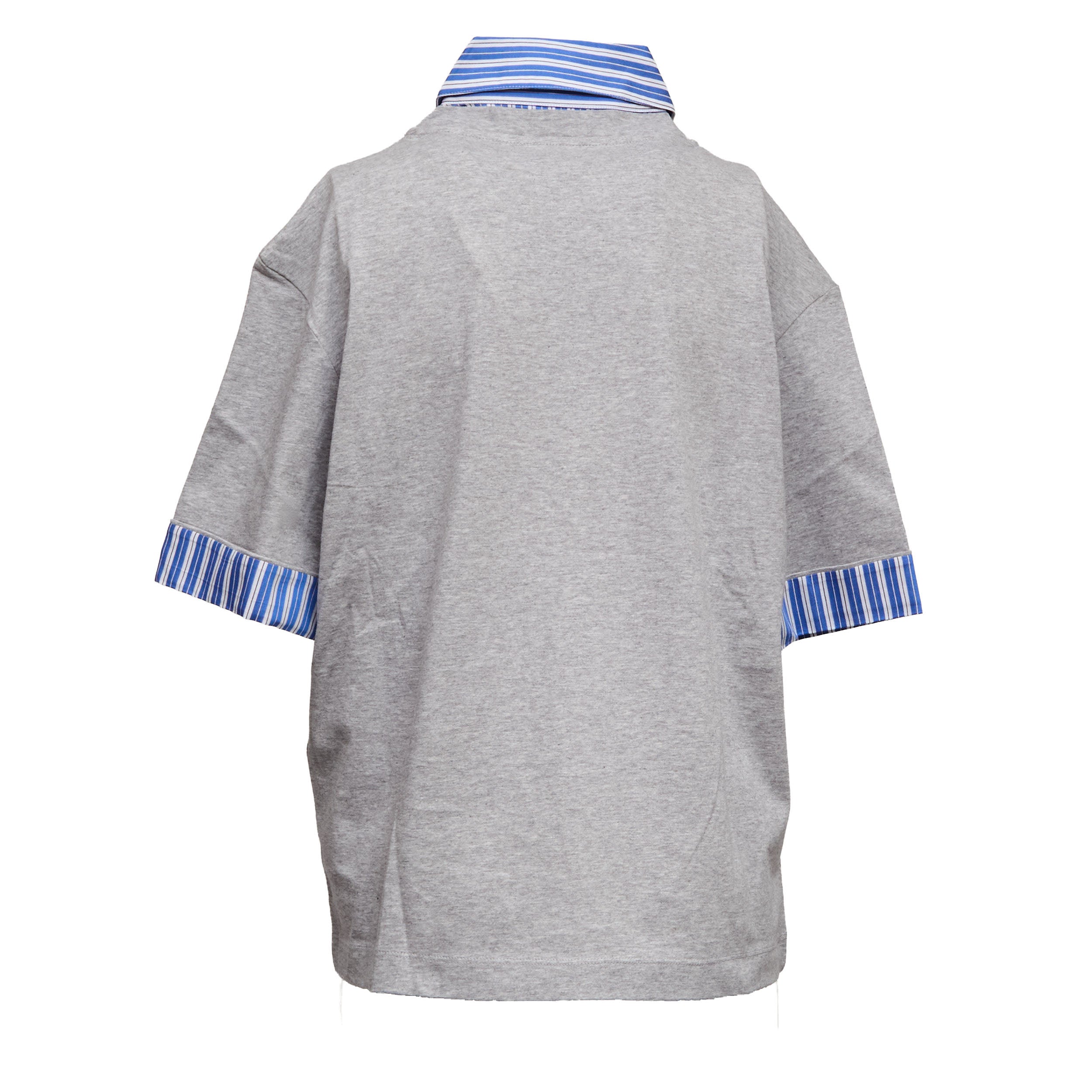 T-Shirt Con Dettagli In Cotrasto