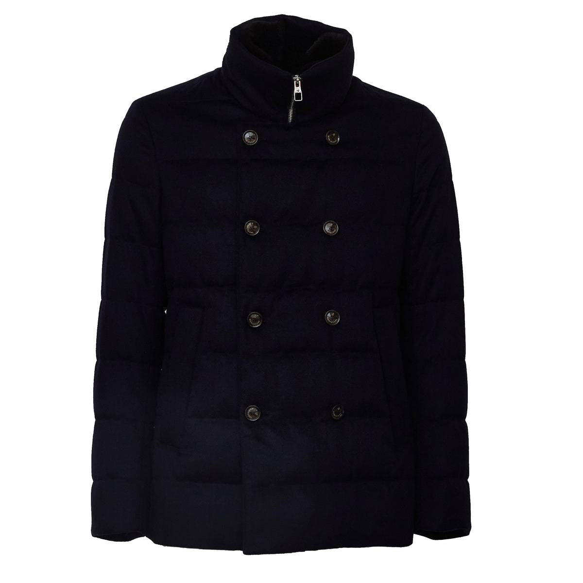 Peacoat Beauer Lana, Seta