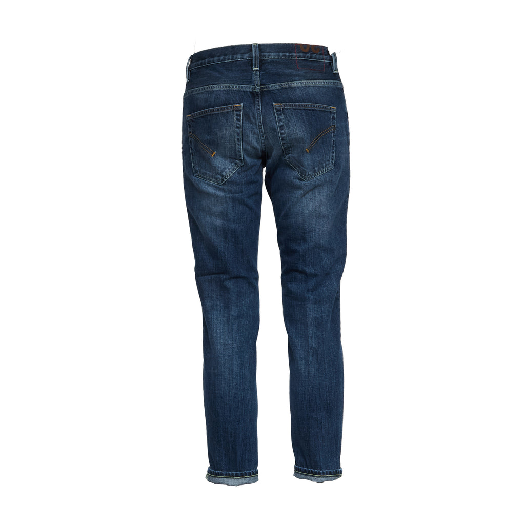 Jeans Brighton In Denim Fisso Cross Blu