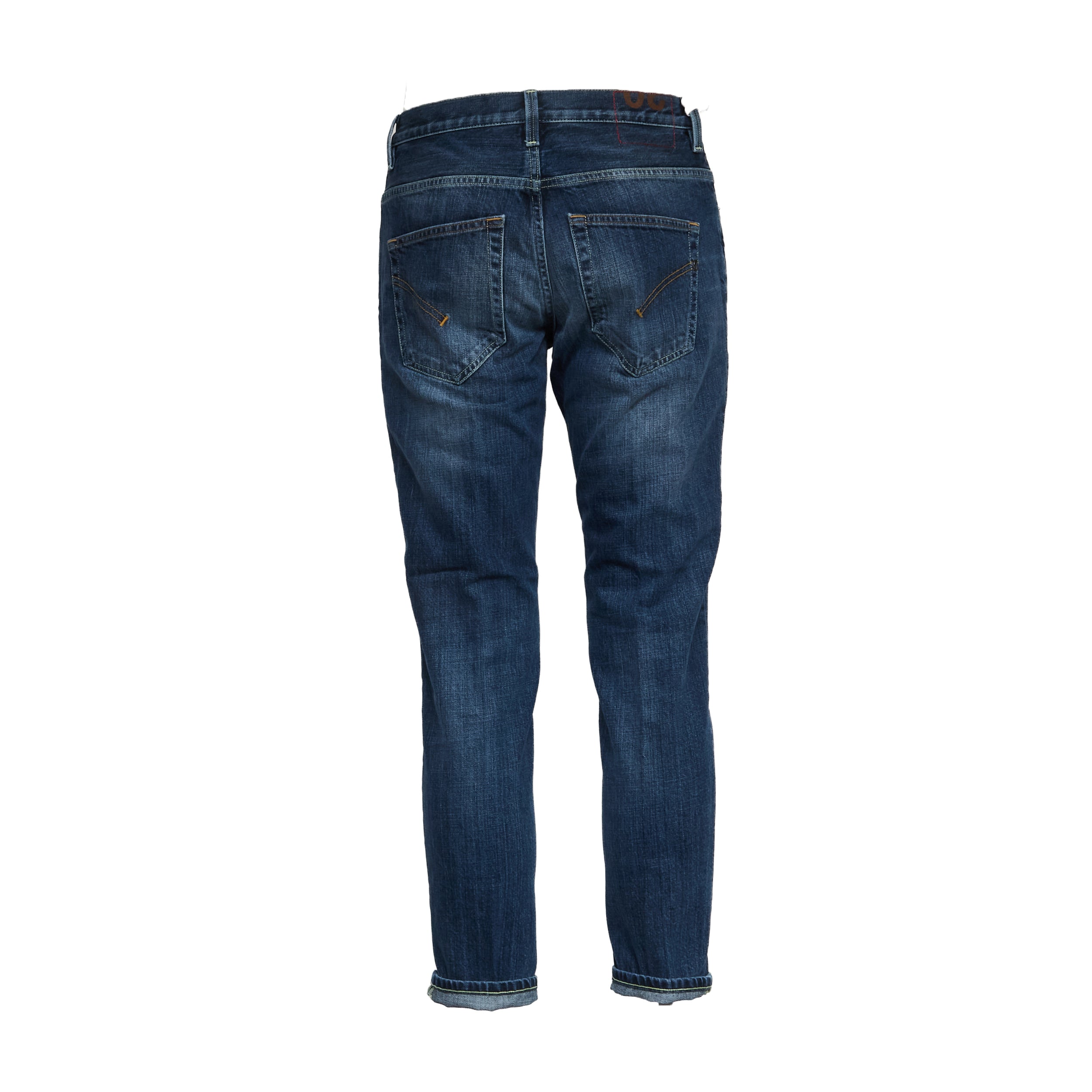 Jeans Brighton In Denim Fisso Cross Blu