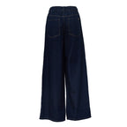 Jeans Zattera In Denim Indaco
