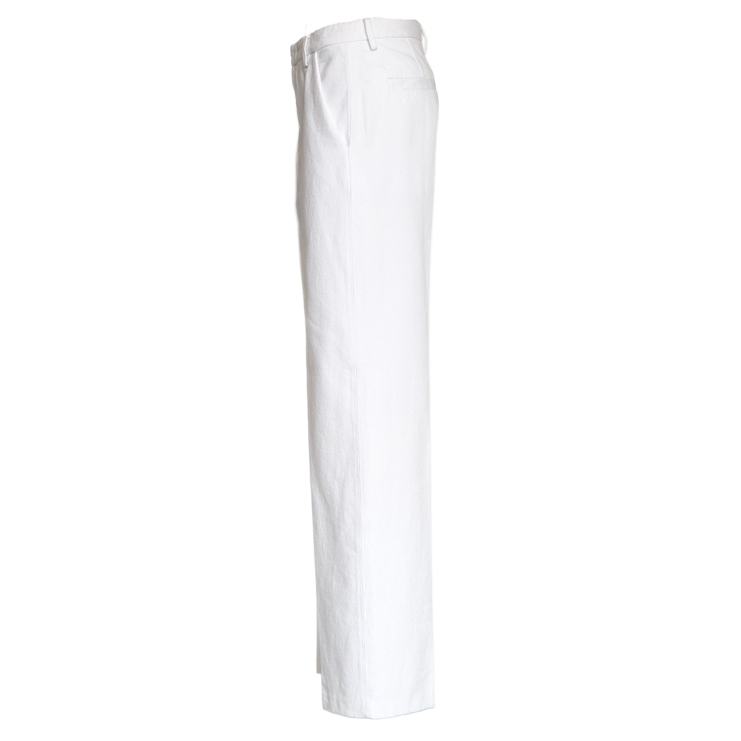 Pantaloni Reina Wide Leg In Bull Fisso 10 1/4 Oz Bluesign
