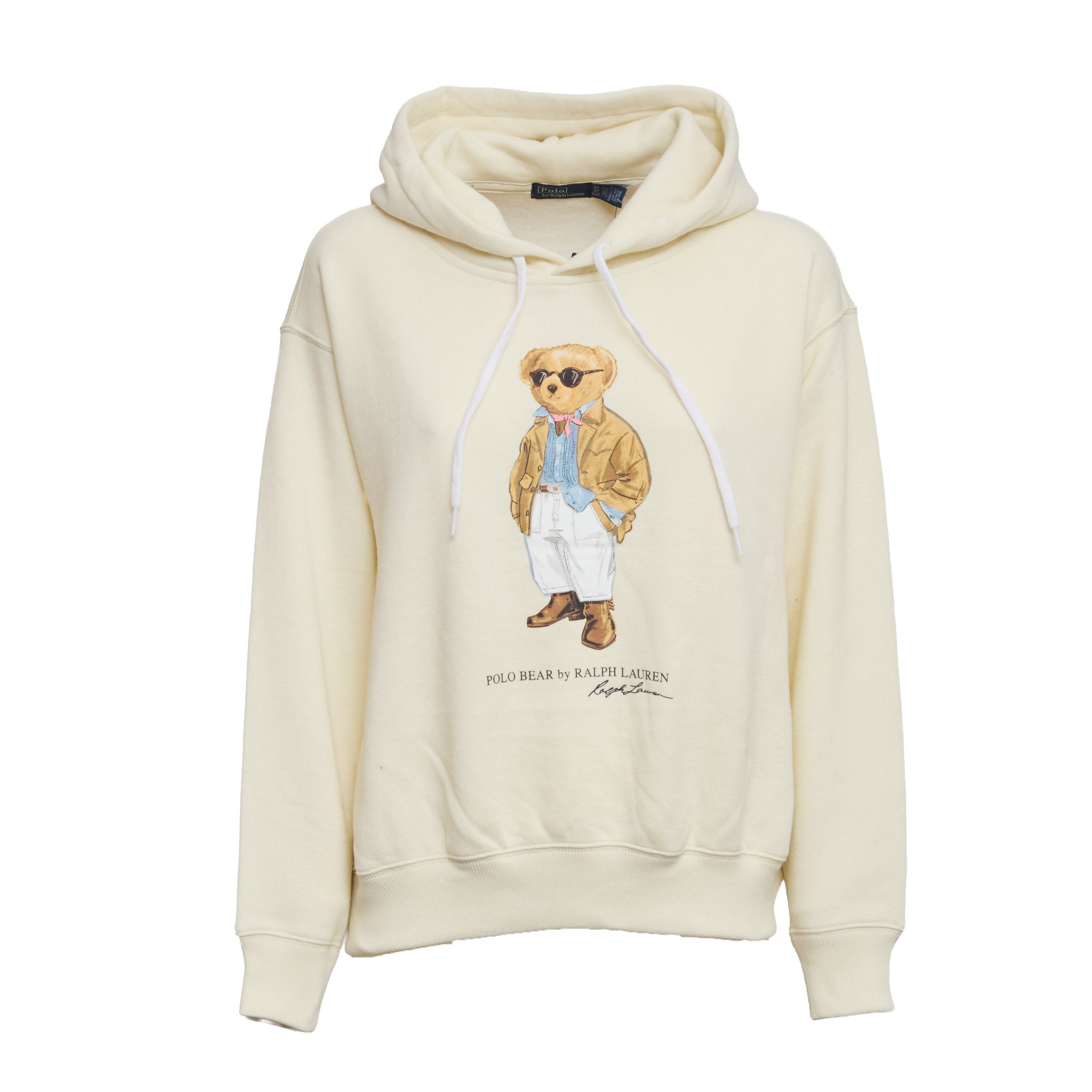Felpa Polo Bear Con Cappuccio