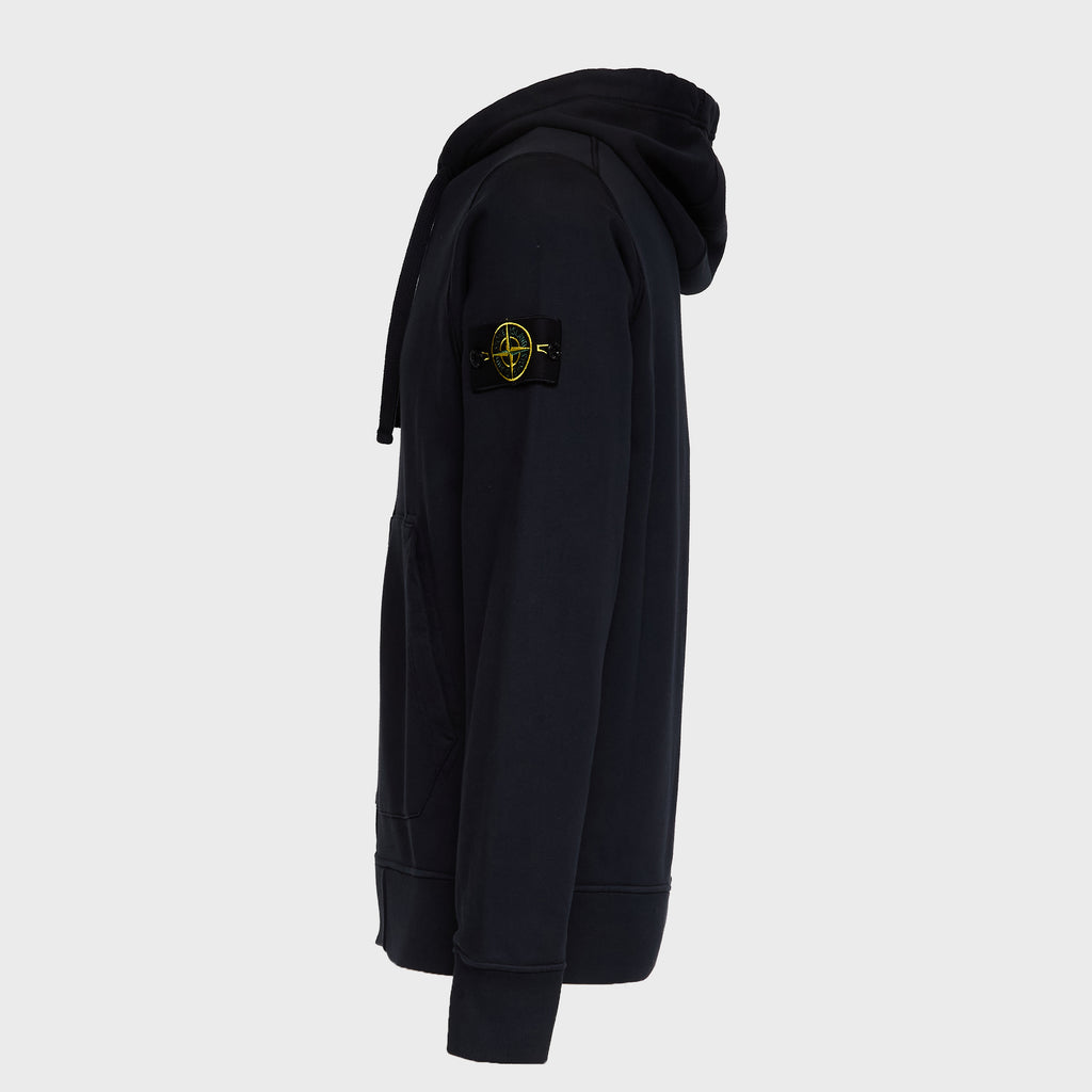 Felpa Con Cappuccio, Zip Organic Cotton Fleece