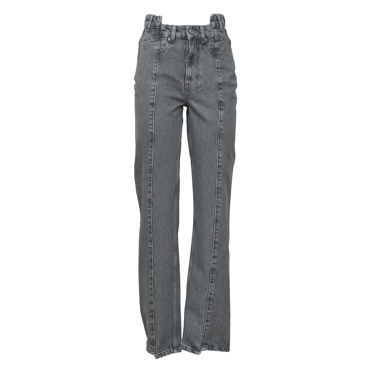 Rigid Denim Fold Jeans