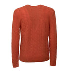 Cable-Knit Crewneck Pullover In Wool, Cashmere
