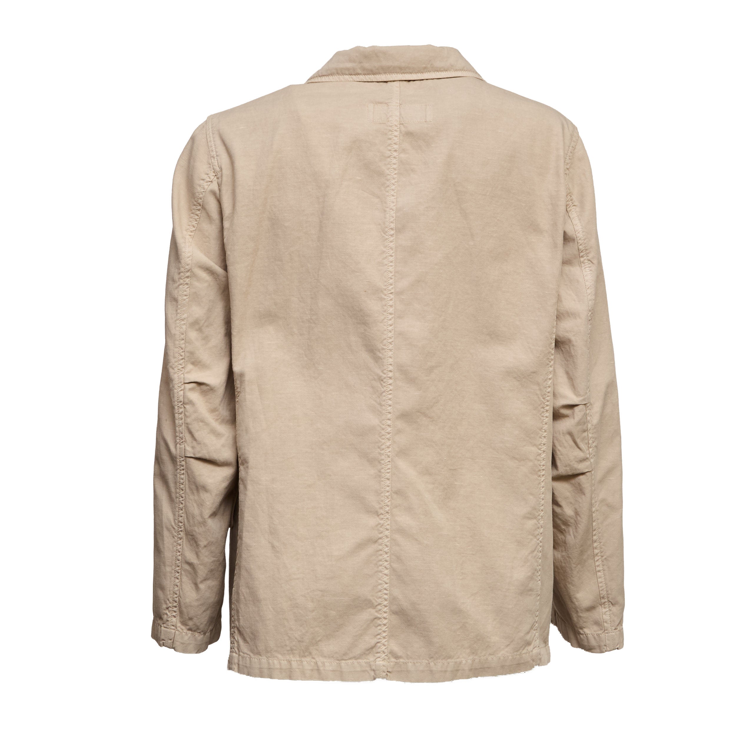 Field Jacket in Gabardine di Cotone e Lino Fay Archive