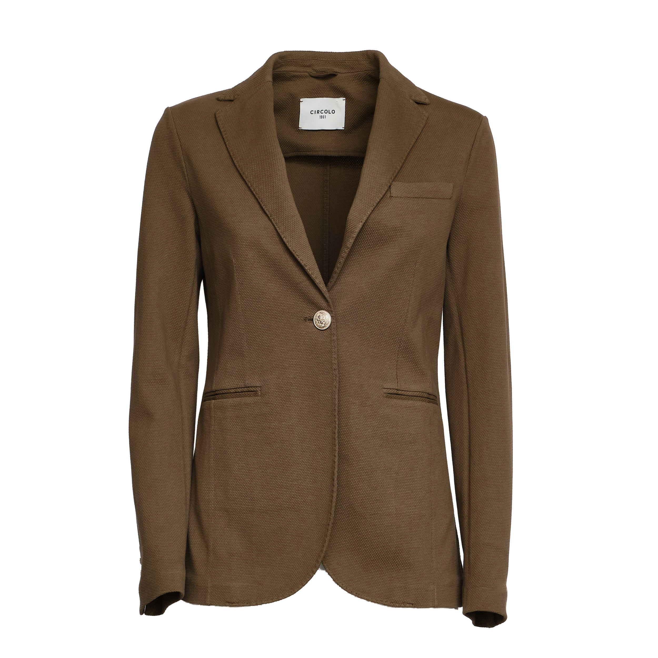 Blazer Monopetto Garment Dyed