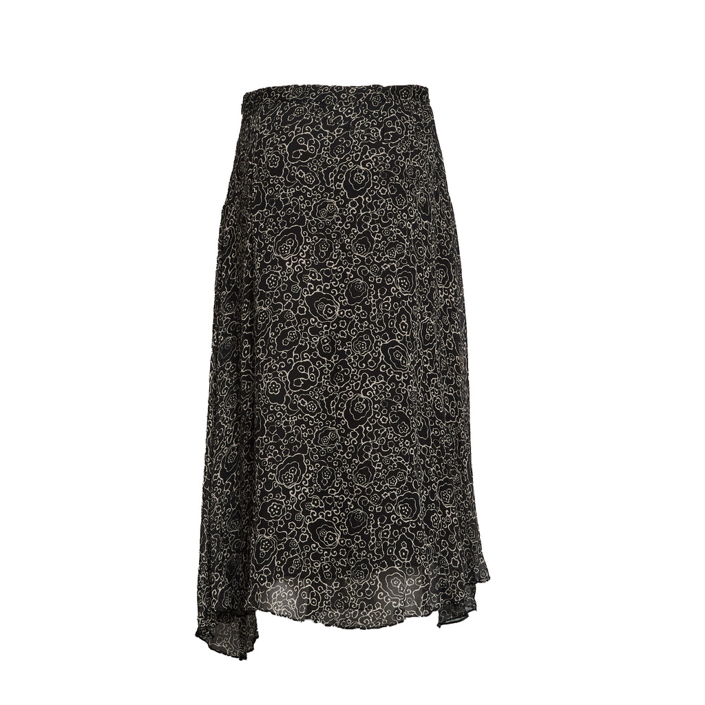 Lycia Crinkled Chiffon Skirt