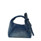 The Denim Bow Sack Bag