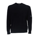 Extrafine Merino Wool Lens Crewneck Sweater