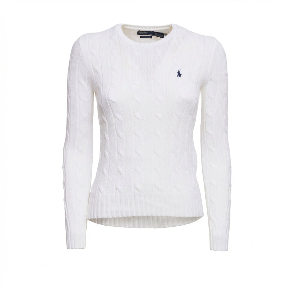 Maglia A Trecce In Pima Cotton