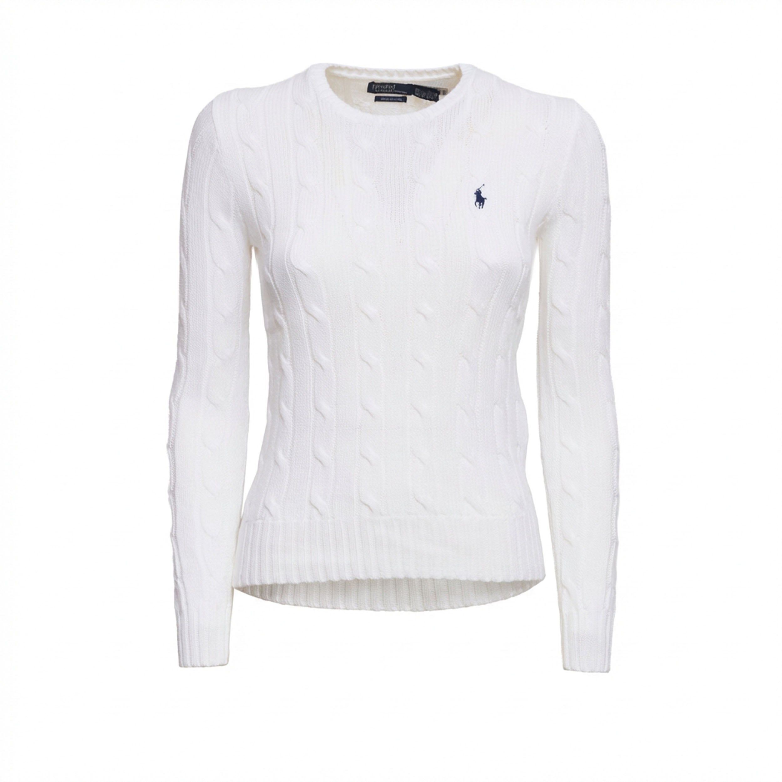 Maglia A Trecce In Pima Cotton