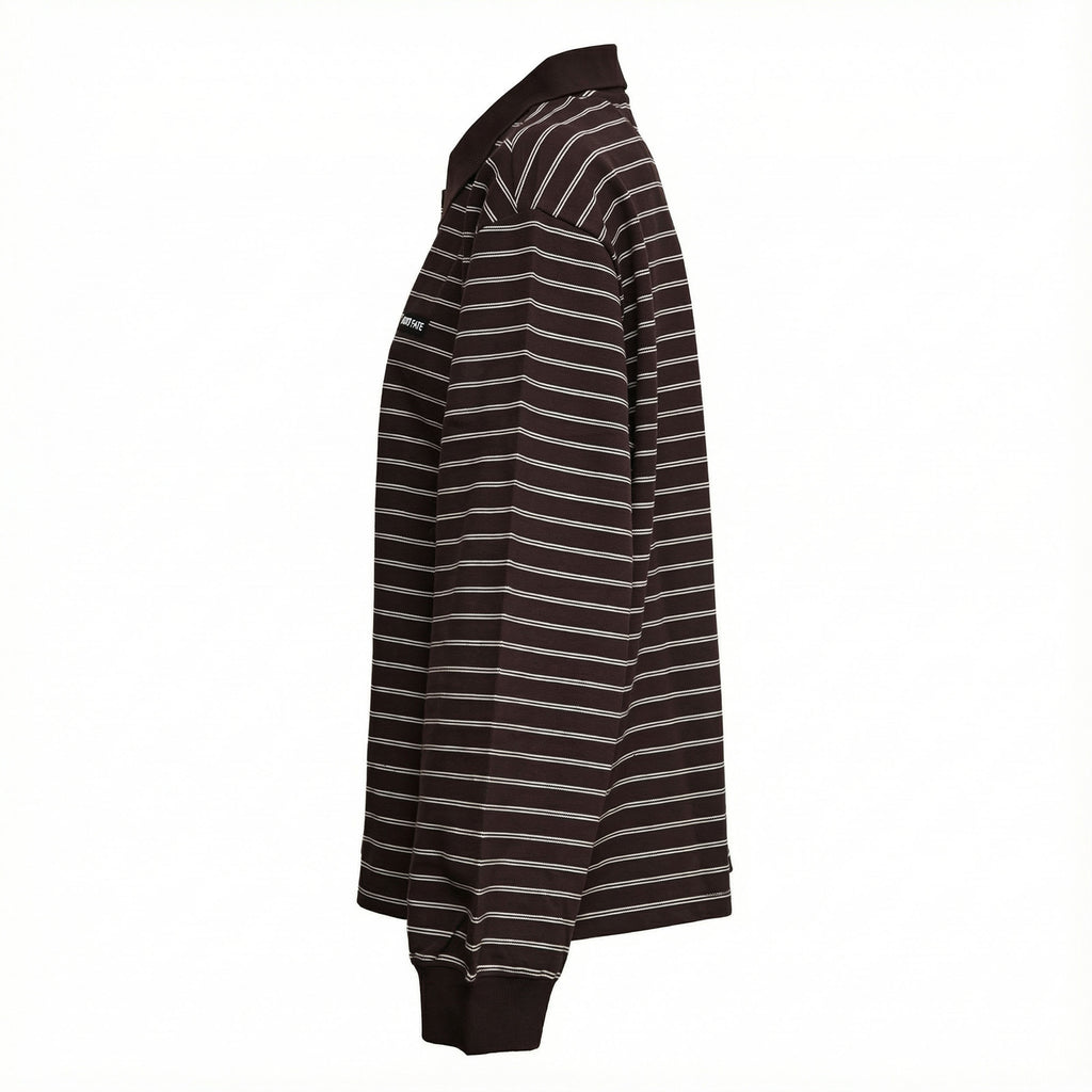Plune Pique Long-Sleeve Polo