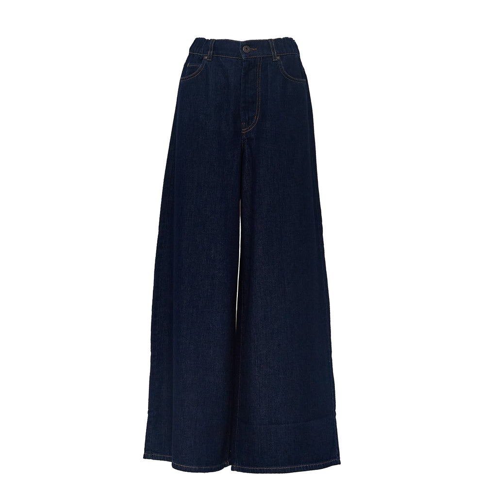 Jeans Zattera In Denim Indaco