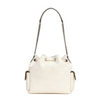 Charlie Quilted Drawstring Shoulder Bag