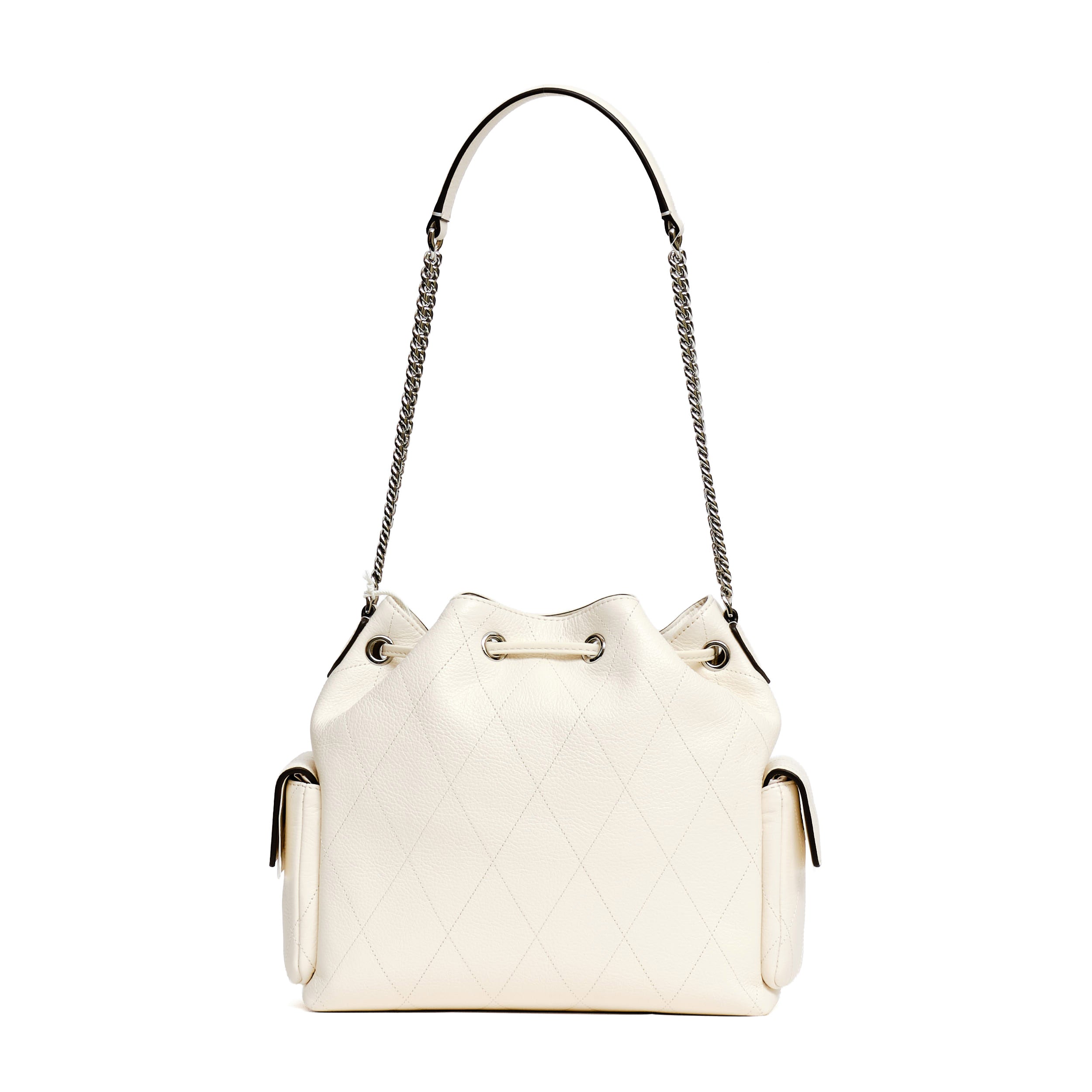 Charlie Quilted Drawstring Shoulder Bag
