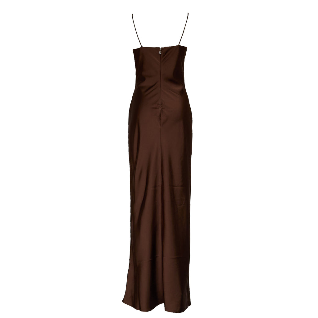 Pina Satin Maxi Slip Dress