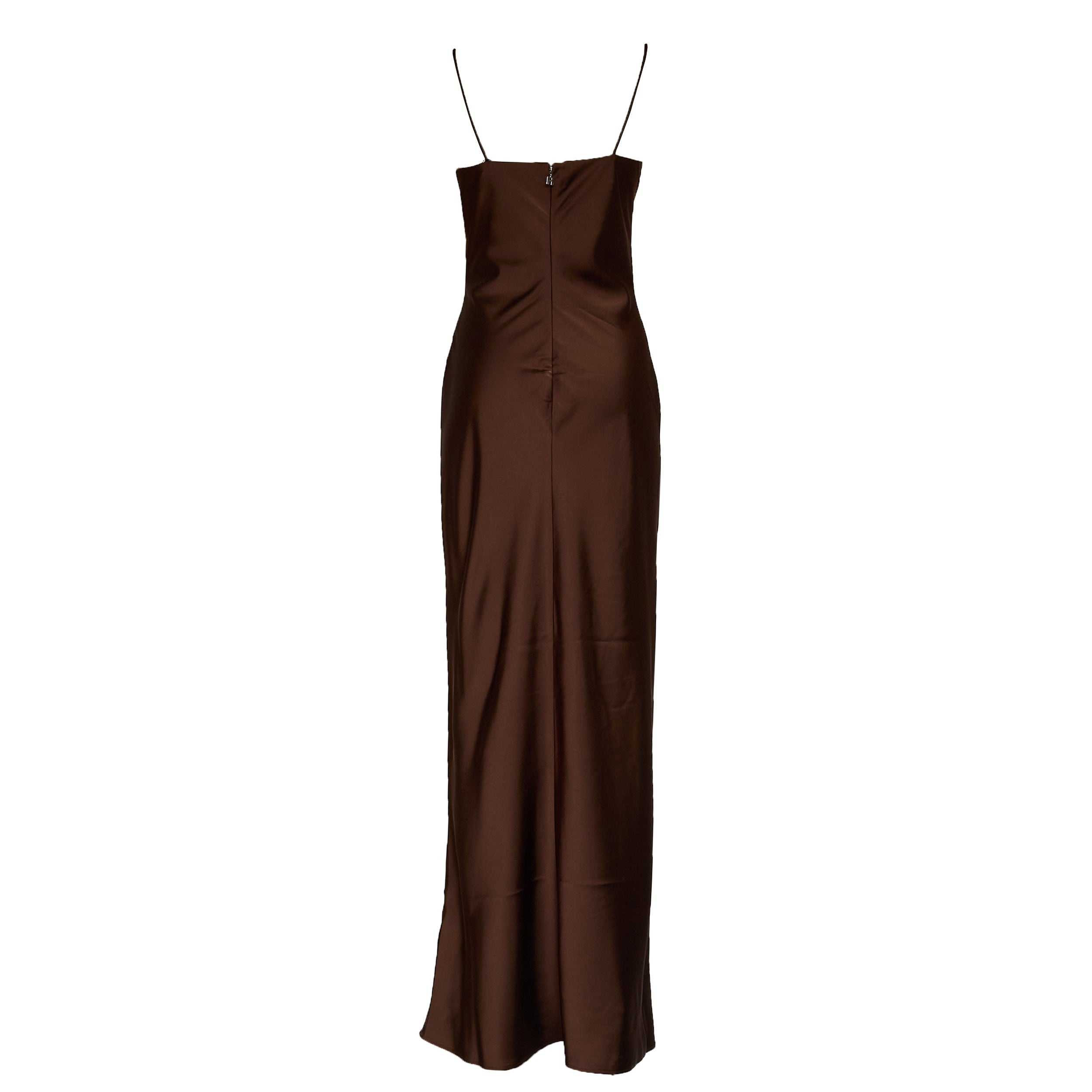 Pina Satin Maxi Slip Dress