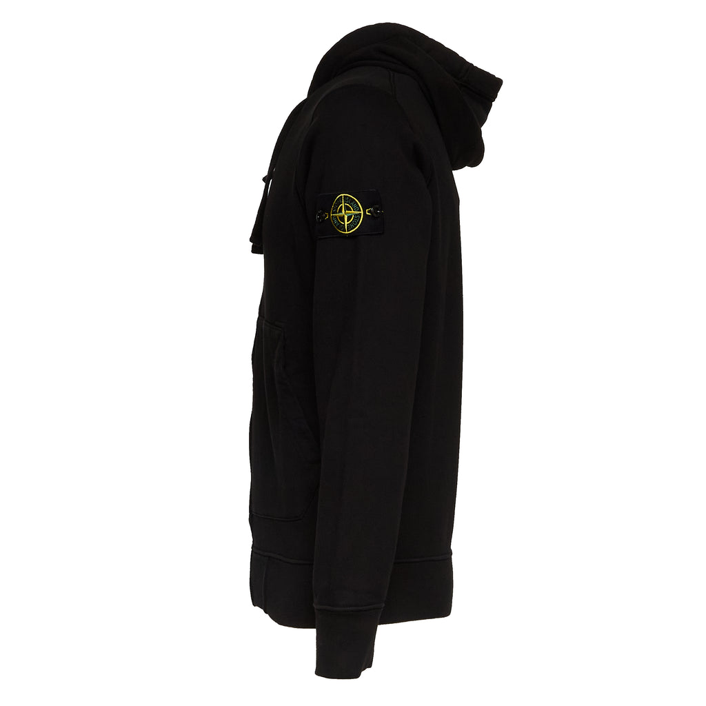 Felpa Con Cappuccio, Zip Organic Cotton Fleece