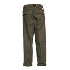 Pantaloni Lunghi In Gabardina Vintage Fatigue