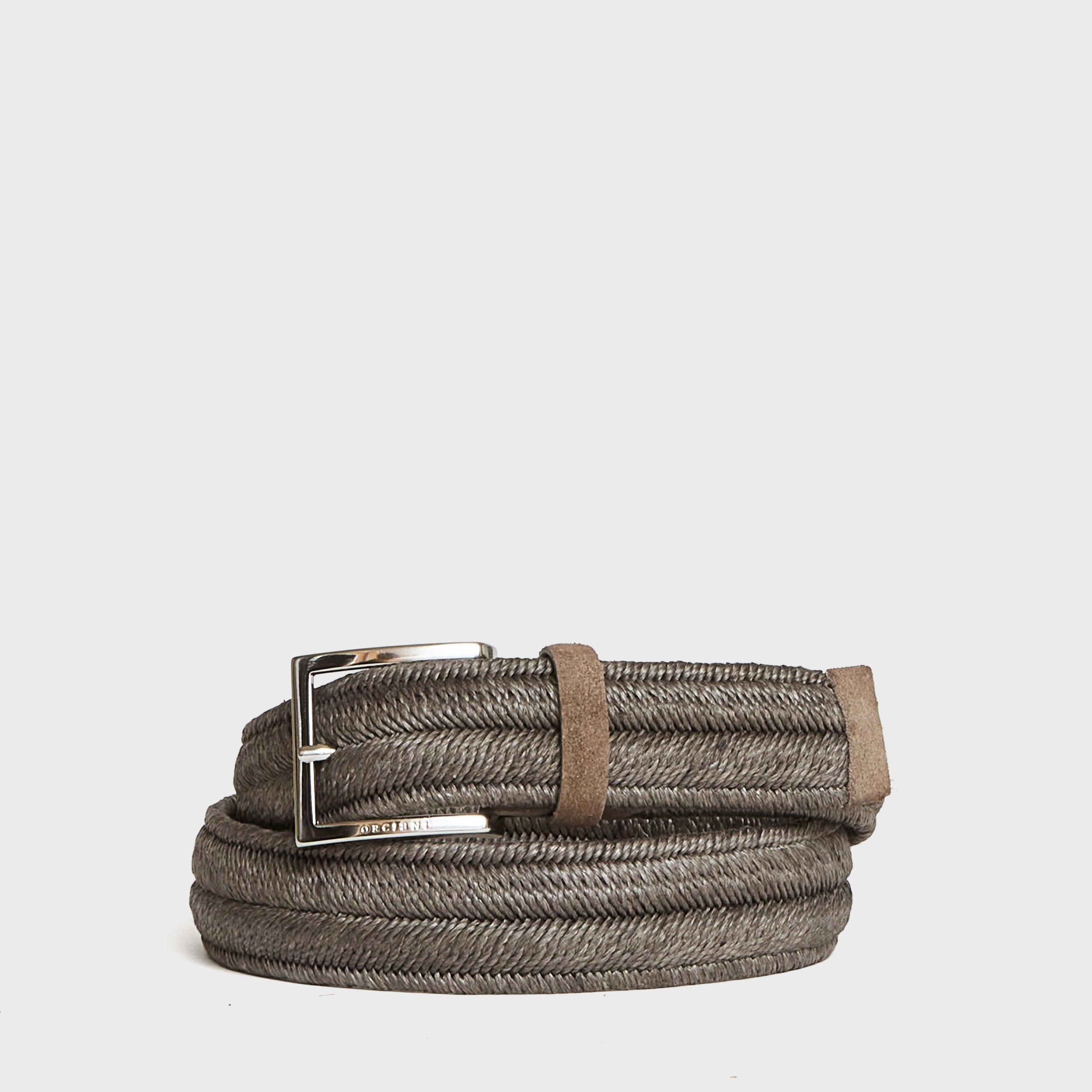Cintura Elasticizzata Rope Elast In Lino