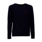 Cable-Knit Crewneck Pullover In Wool, Cashmere