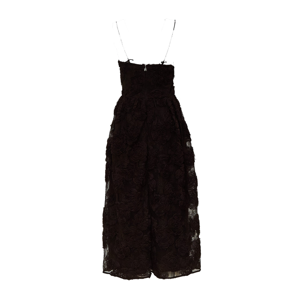 Mellie 3D Flower Midi Dress