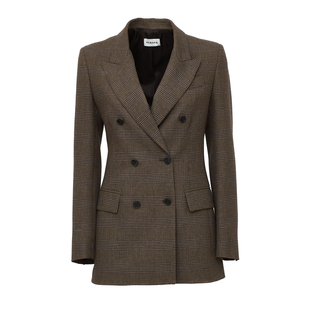 Blazer Principe Di Galles Doppiopetto