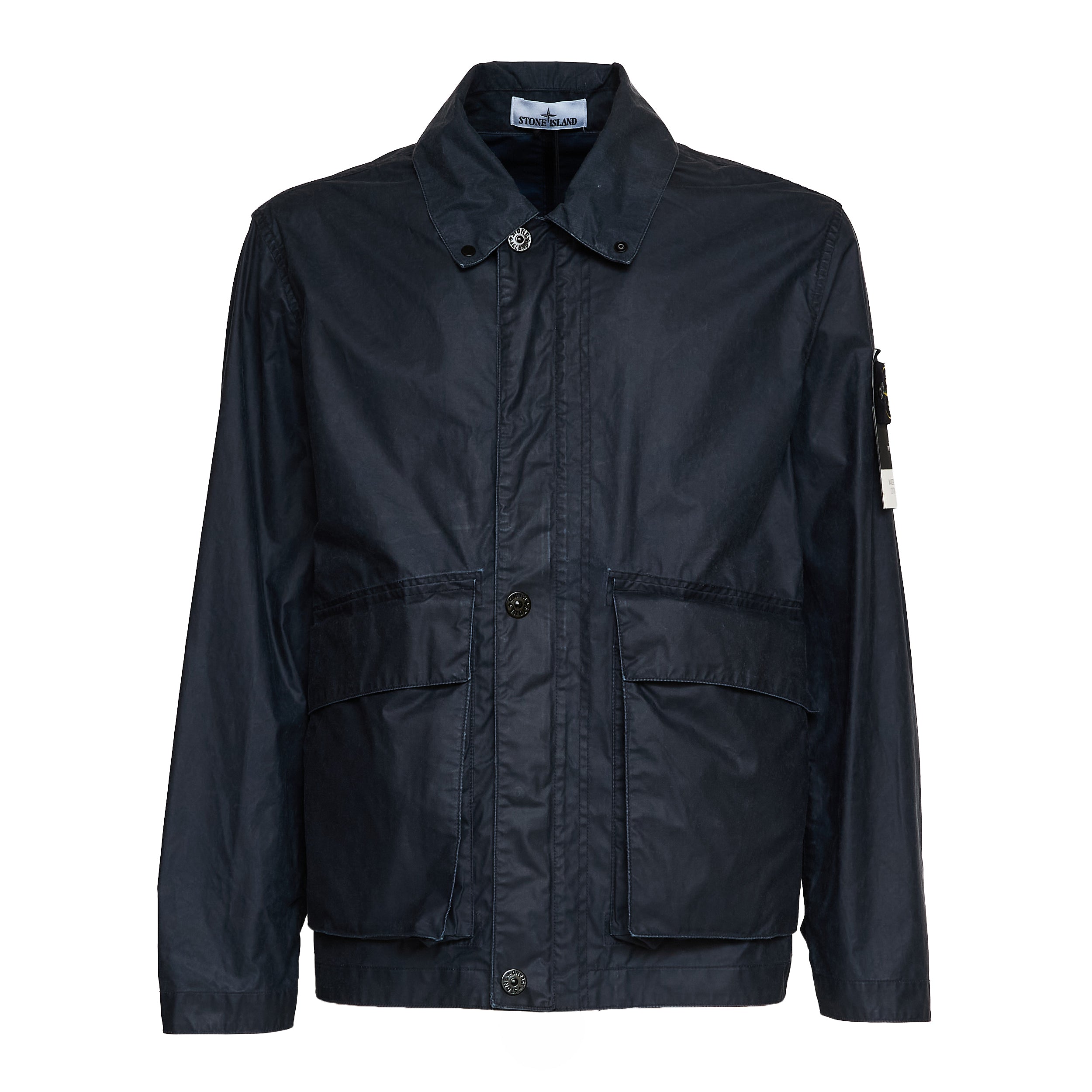 Waxed Pigment Cotton Tela Jacket