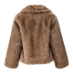 Giubbotto Alce Faux Long Hair