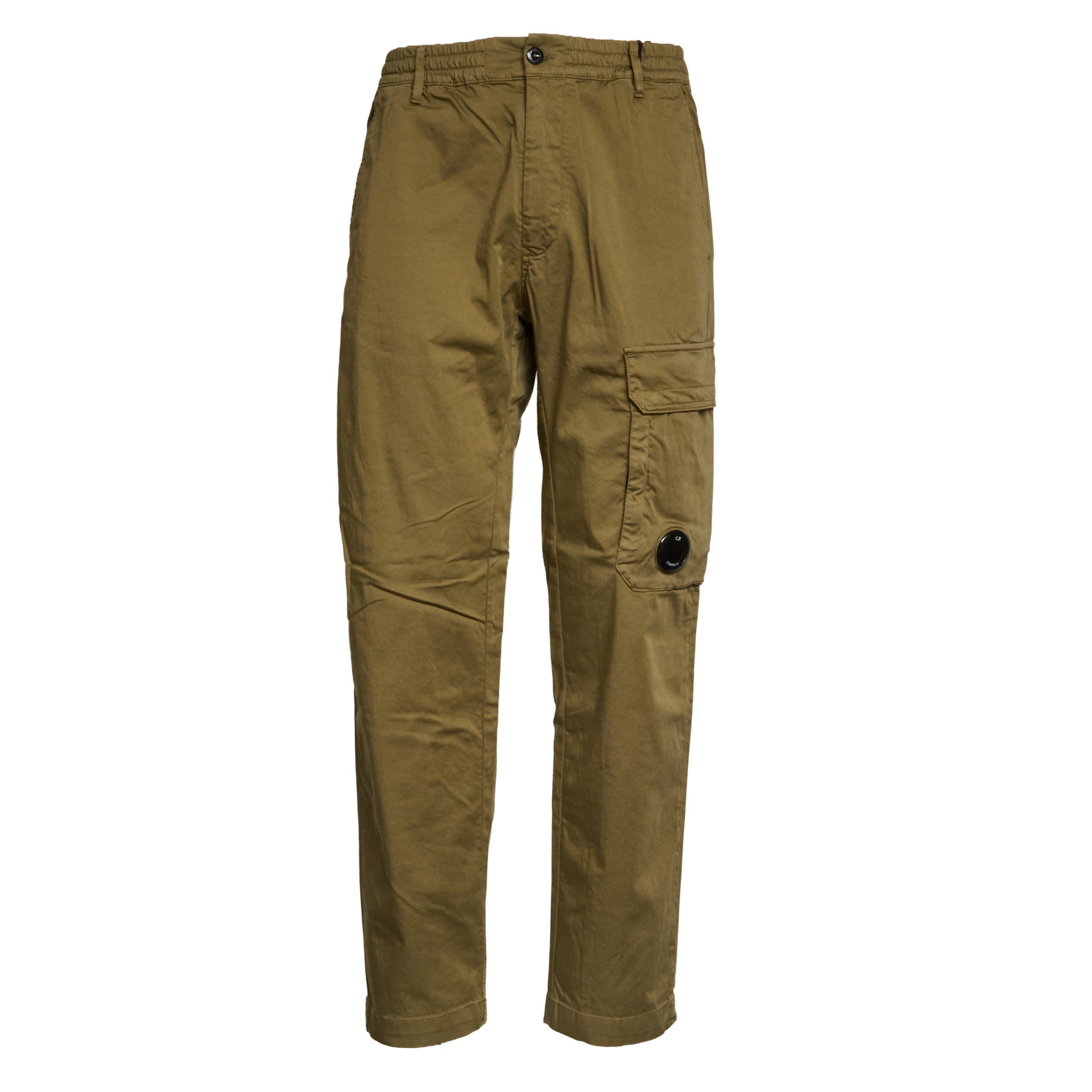Stretch Sateen Regular Cargo Pants