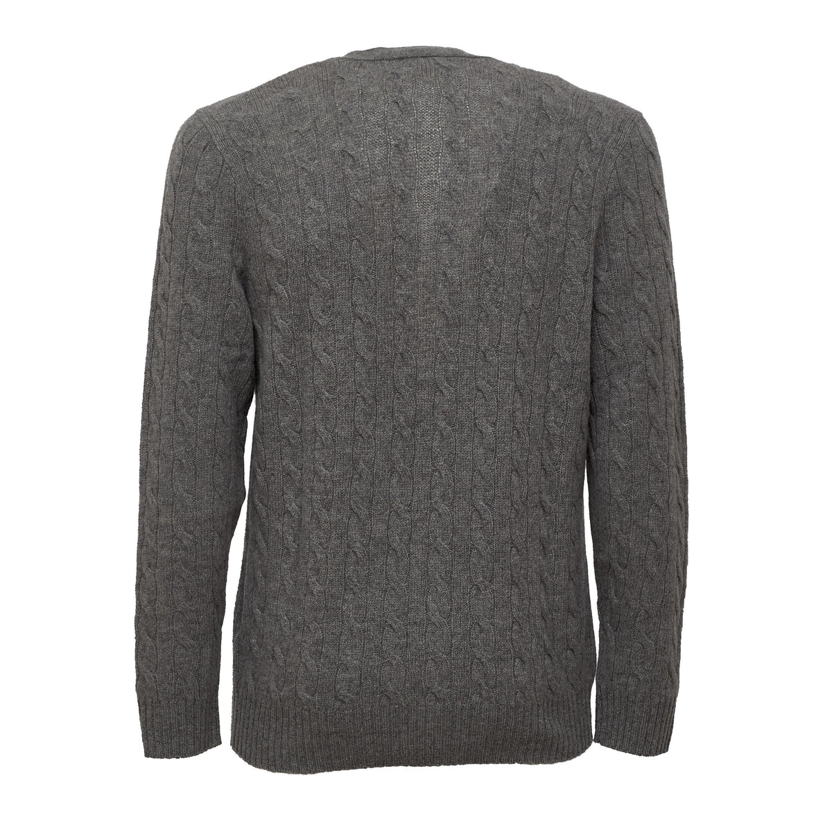 Cable-Knit Cardigan In Wool, Cashmere